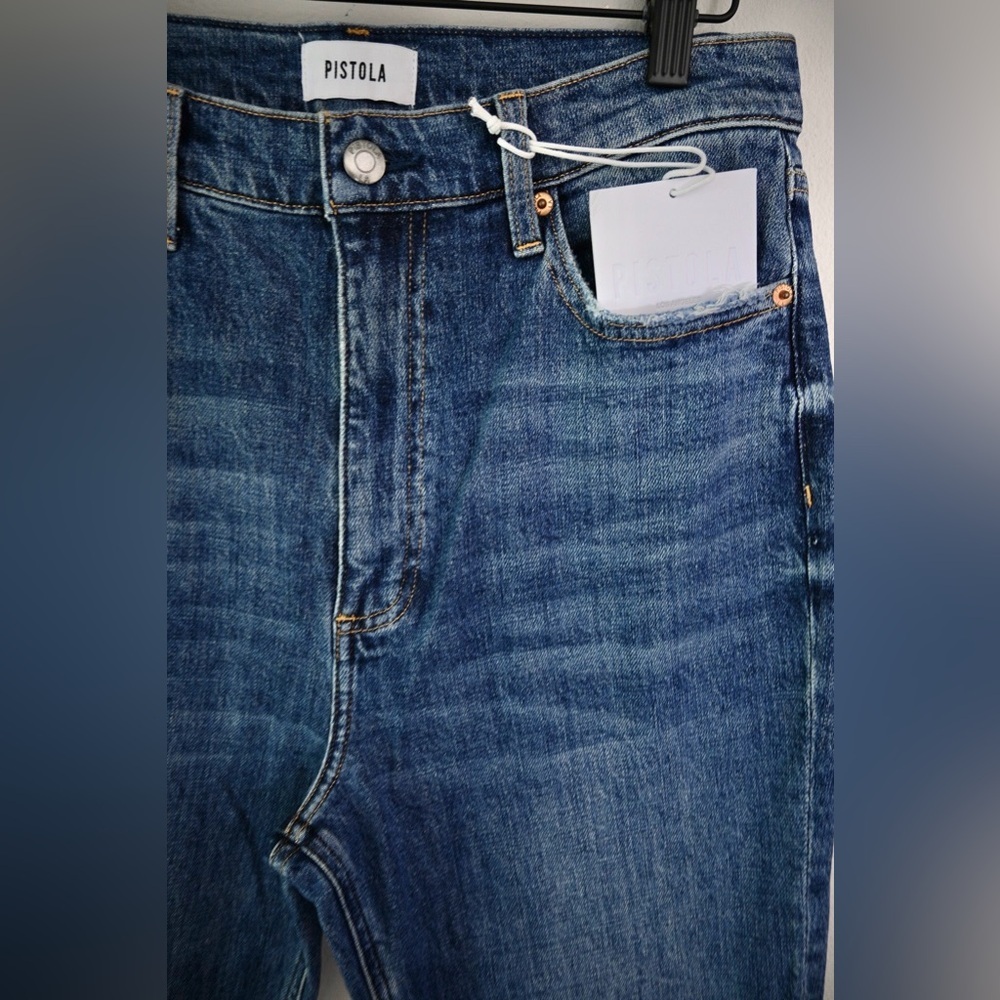 Pistola “The Colleen” High Rise Straight Boot New With Tags - Picture 7 of 11